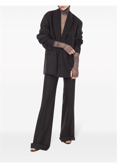 Dark grey single-breasted blazer Philosophy Di Lorenzo Serafini - women PHILOSOPHY DI LORENZO SERAFINI | 050157270509